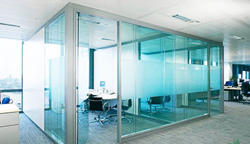 Alluminium particions